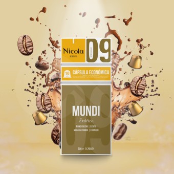 NICOLA® Cápsulas Nespresso Mundi 10 uds.