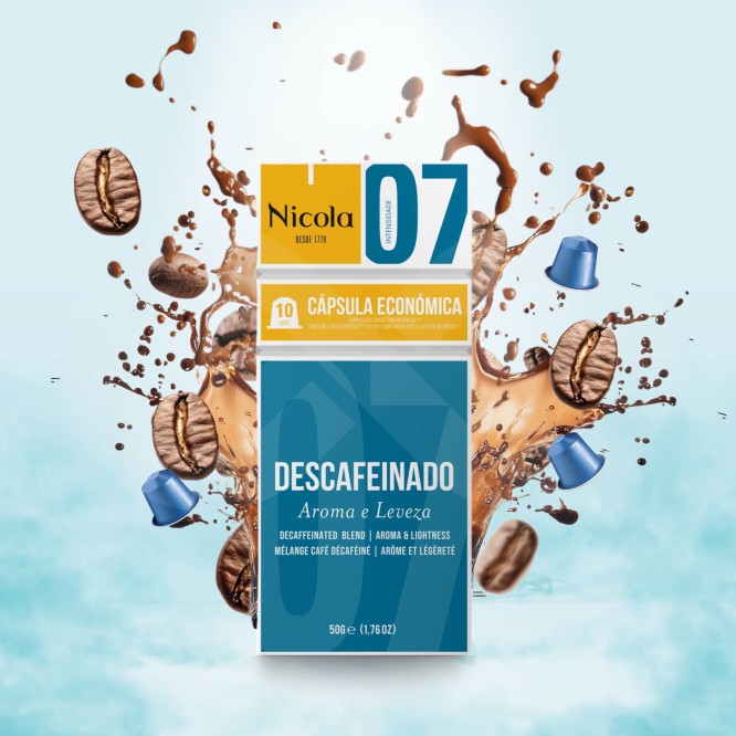 NICOLAź Kapsulki Nespresso Decaf 10 szt.