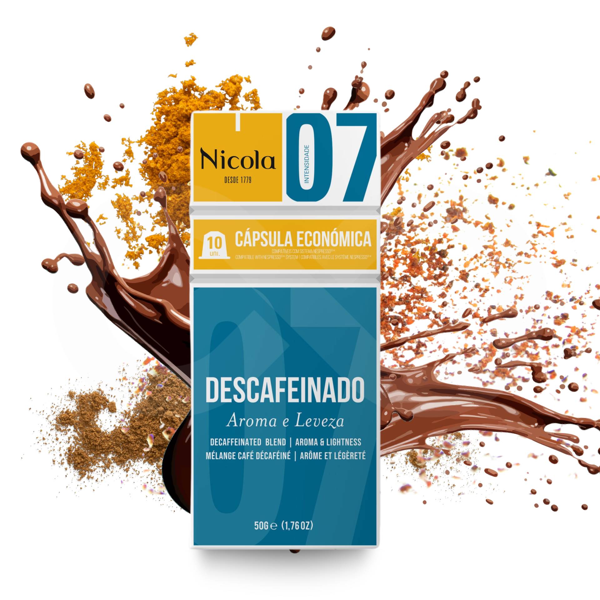 NICOLAź Kapsulki Nespresso Decaf 10 szt.