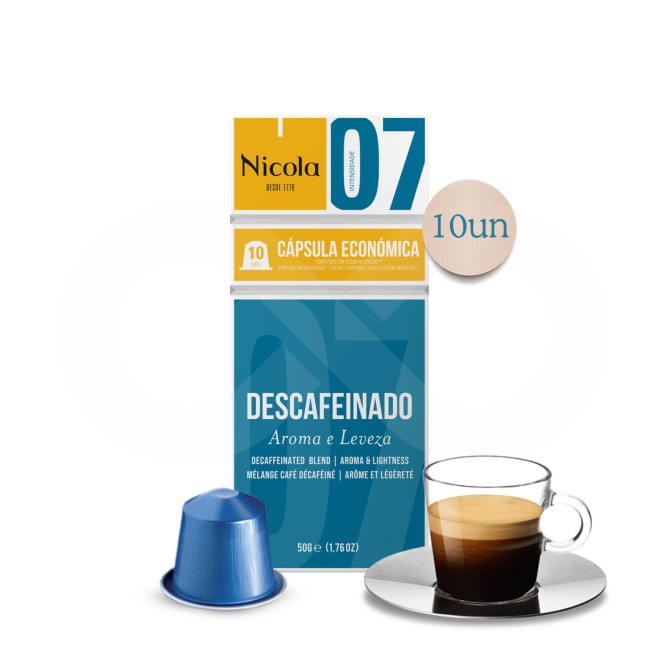 NICOLAź Kapsulki Nespresso Decaf 10 szt.