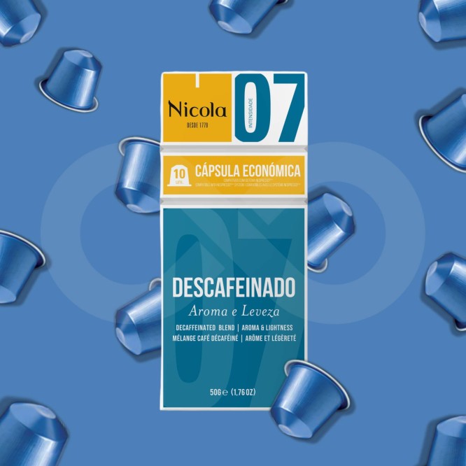 NICOLAź Kapsulki Nespresso Decaf 10 szt.