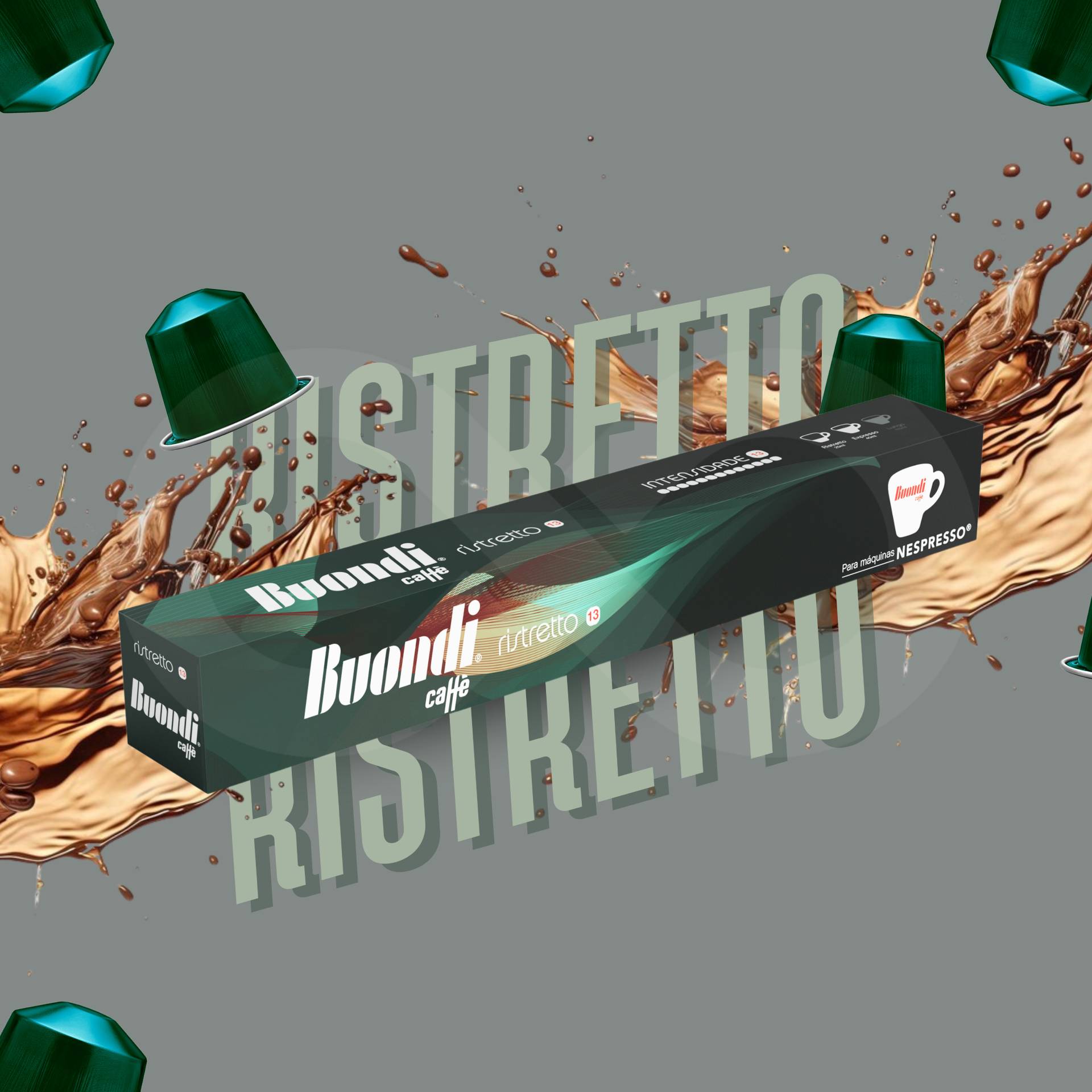 BUONDIŪ Nespresso Capsules Ristretto 10 un.