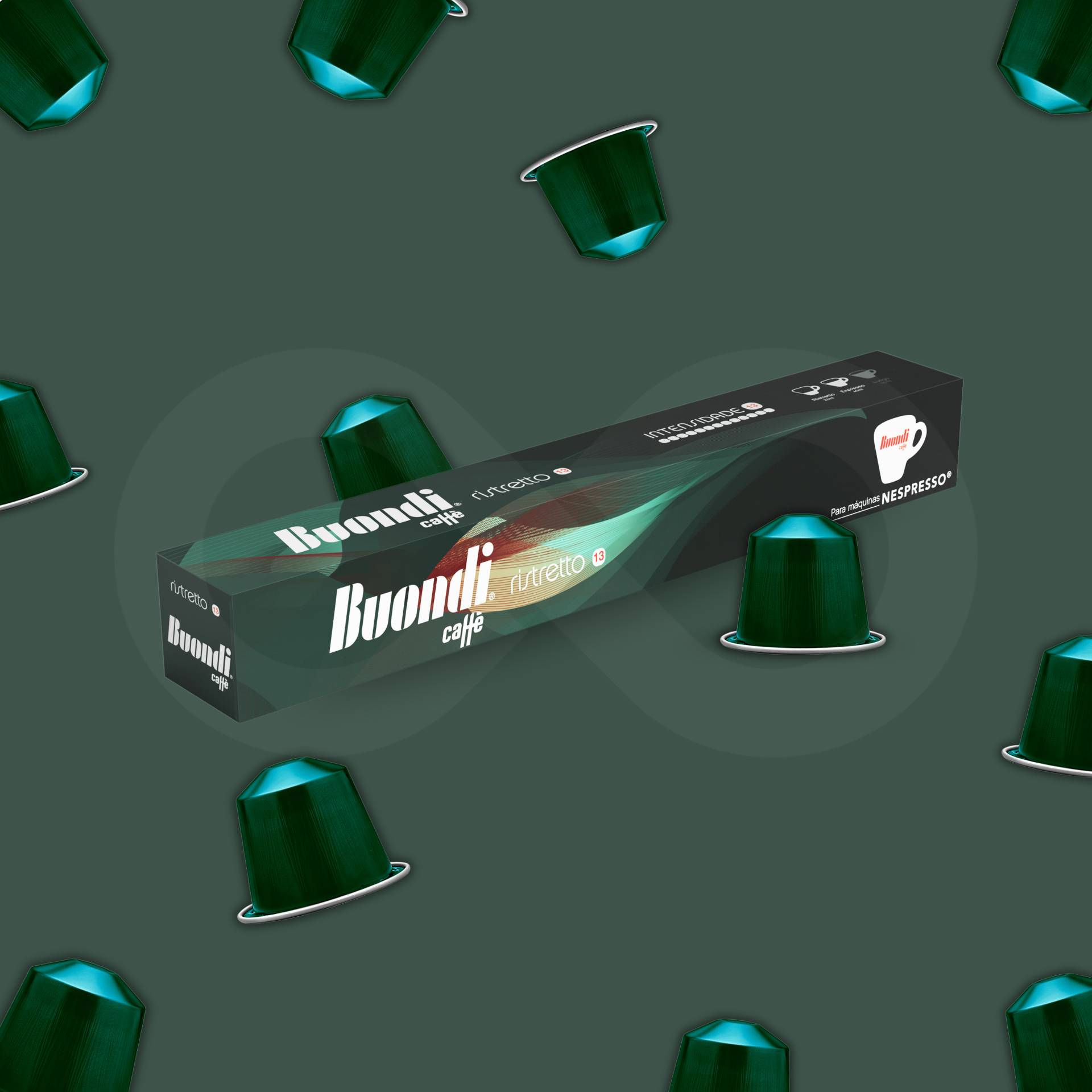 BUONDIŪ Nespresso Capsules Ristretto 10 un.