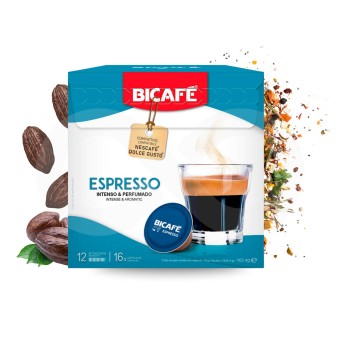 BICAFɮ Kapseln Dolce Gusto Espresso 16 Stk.