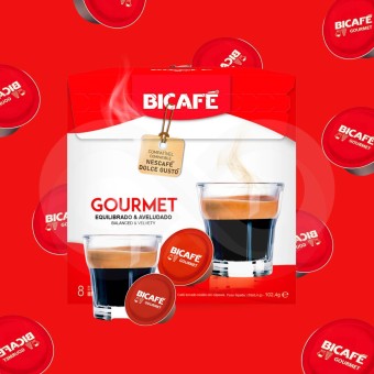BICAFÉ® Capsules Dolce Gusto Gourmet 16 u.