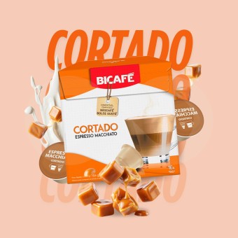 BICAFɮ Capsule Dolce Gusto Cortado 16 pz.
