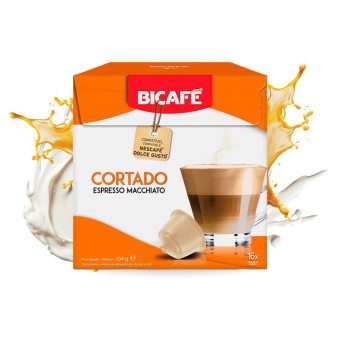 BICAFɮ Capsule Dolce Gusto Cortado 16 pz.