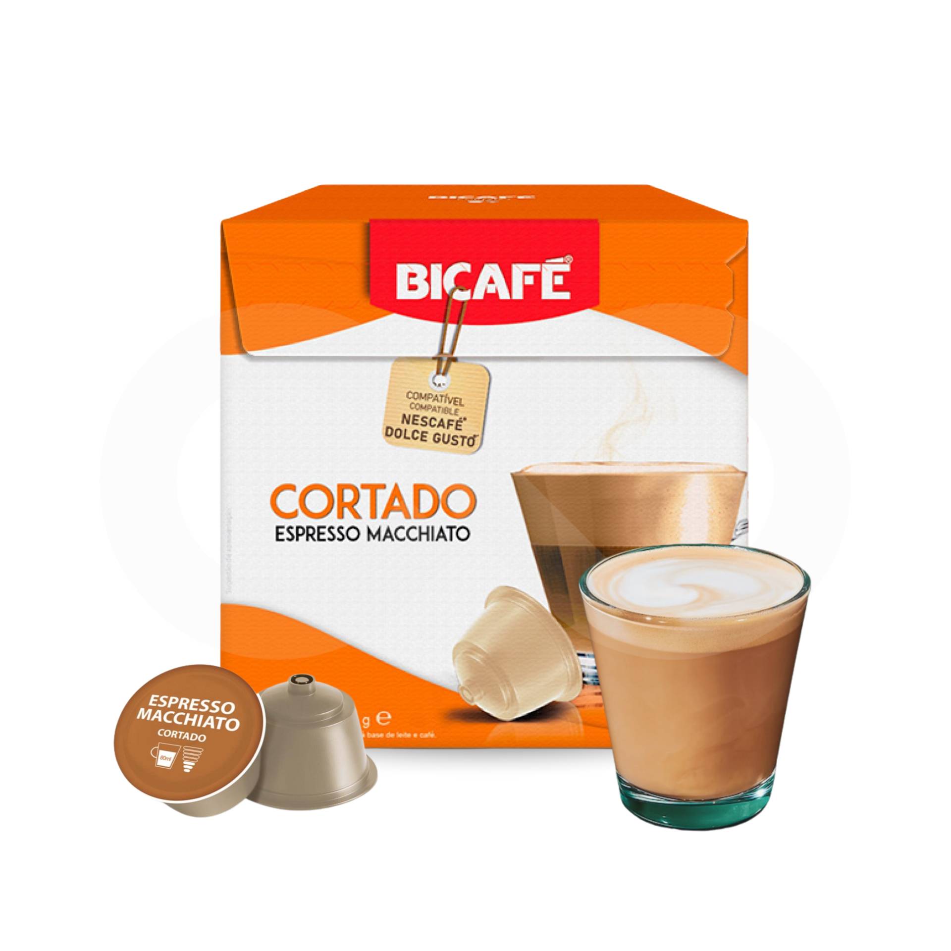BICAFÉ® Cápsulas Dolce Gusto Cortado 16 uds.