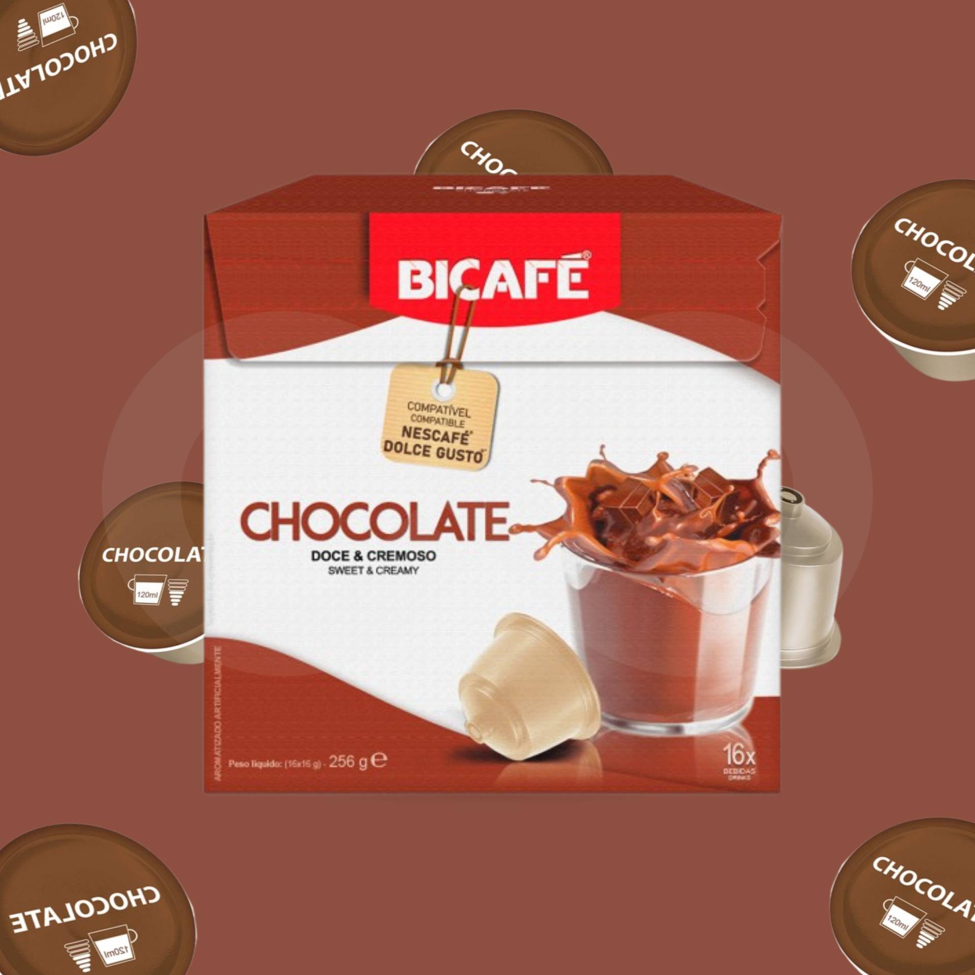 BICAFÉ® Capsule Dolce Gusto Chocolate 16 pz.