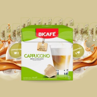 BICAFÉ® Capsule Dolce Gusto Cappuccino 16 pz.
