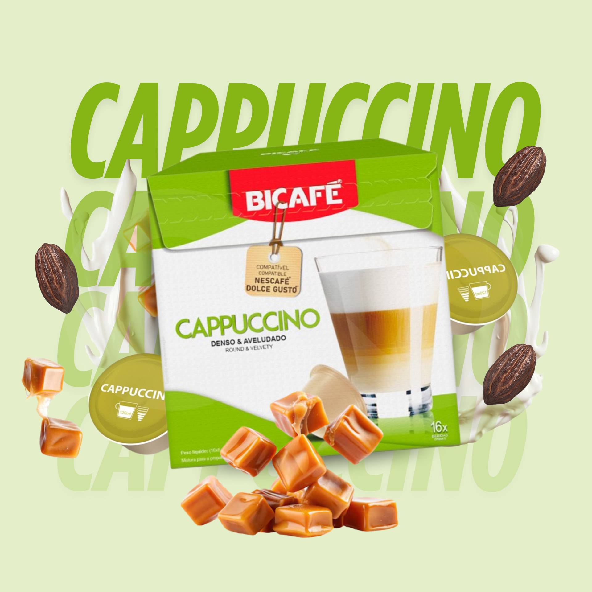 BICAFÉ® Capsule Dolce Gusto Cappuccino 16 pz.