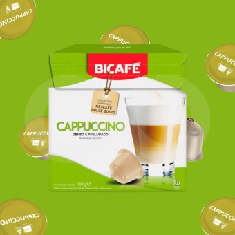 BICAFÉ® Capsule Dolce Gusto Cappuccino 16 pz.