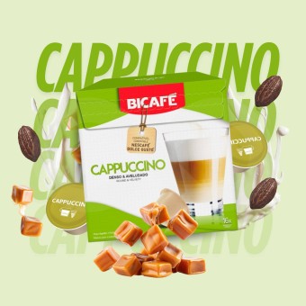 BICAFɮ C�psulas Dolce Gusto Cappuccino 16 un.