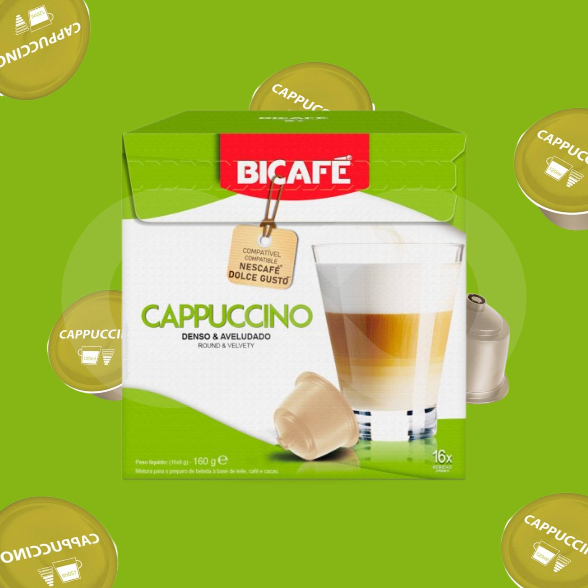BICAFÉ® Capsule Dolce Gusto Cappuccino 16 pz.