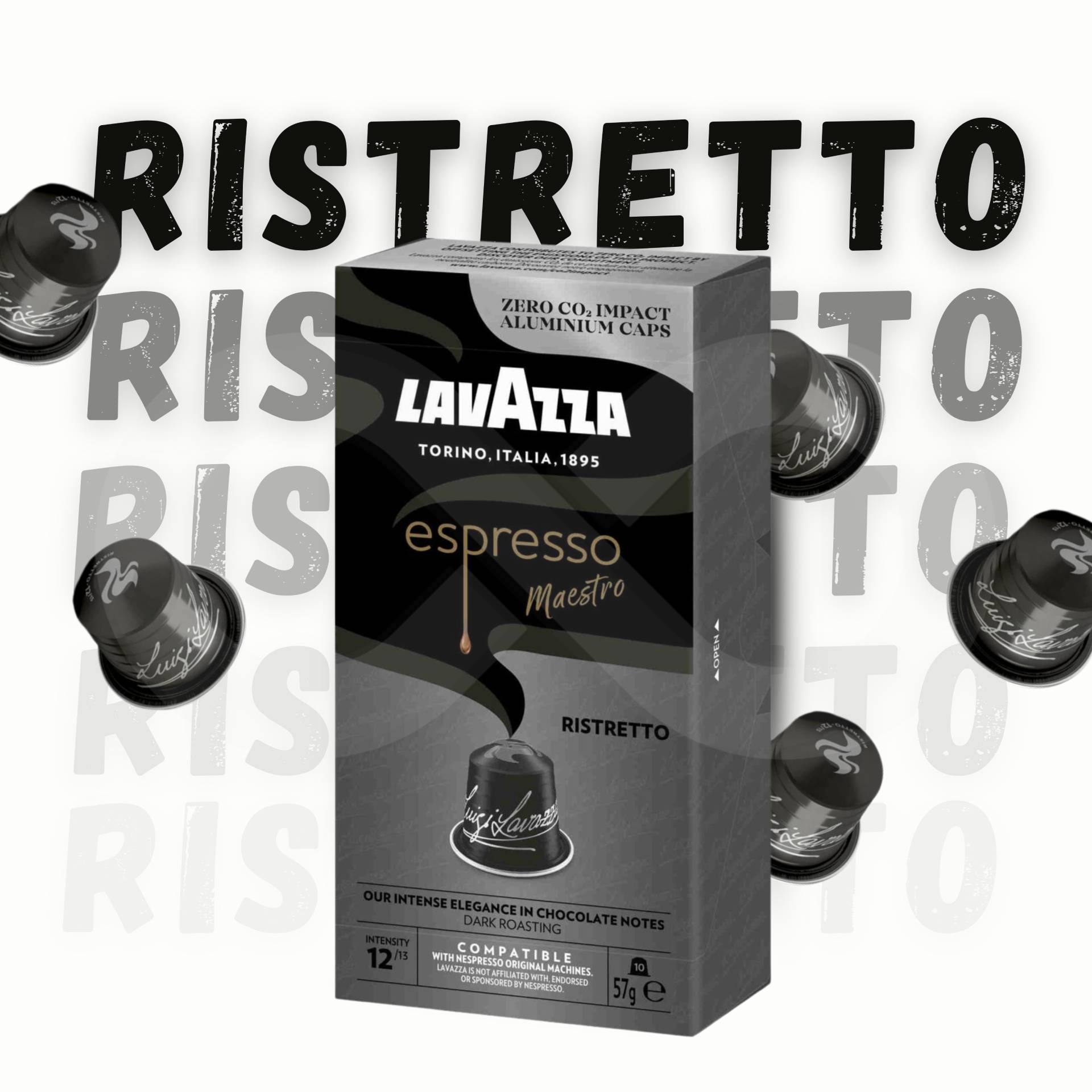 LAVAZZA® Cápsulas Nespresso Ristretto 10 uds.