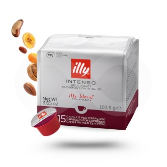 ILLY� C�psulas MPS Intenso 15 un.
