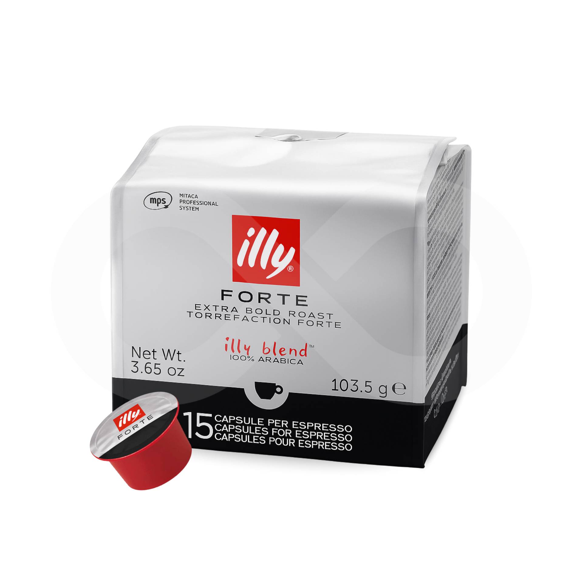 ILLY® Cápsulas MPS Forte 15 un.
