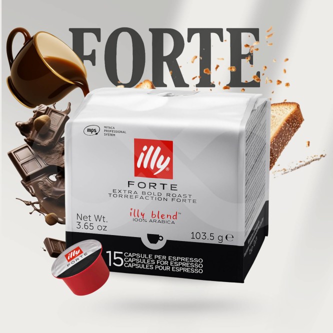 ILLY® Cápsulas MPS Forte 15 un.