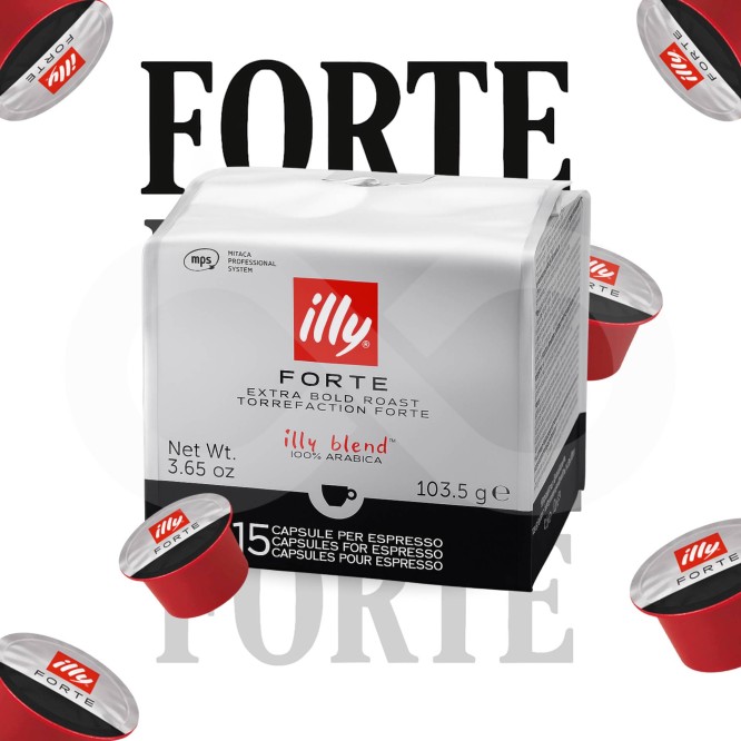 ILLY® Cápsulas MPS Forte 15 un.