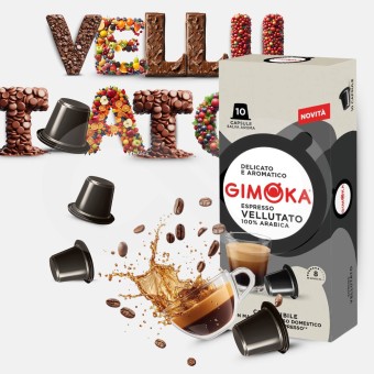 GIMOKA� Capsule Nespresso Vellutato 10 pz.