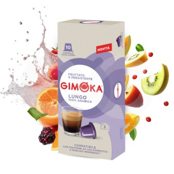 GIMOKA® Kapseln Nespresso Lungo 10 Stk.