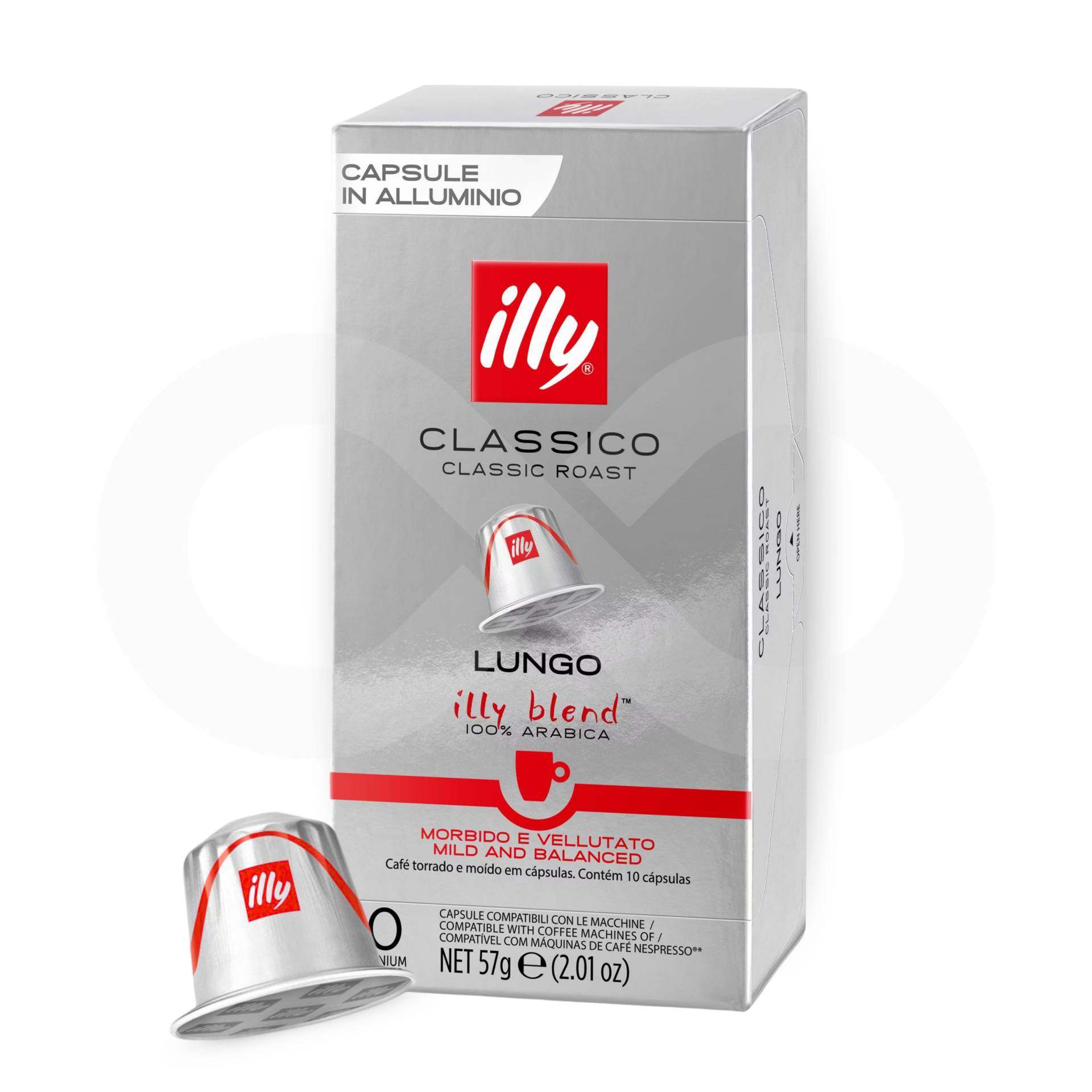 ILLY® Cápsulas Nespresso Lungo 10 un.