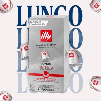 ILLY® Kapseln Nespresso Lungo 10 Stk. ILLY® Kapseln Nespresso Lungo 10 Stk.