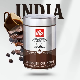 ILLY® Ziarna Kawy India 250g