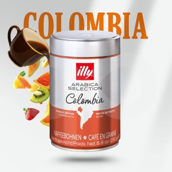 ILLY® Coffee Beans Colombia 250g
