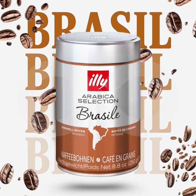 ILLY® Coffee Beans Brasile 250g