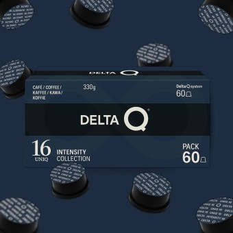 DELTA Q® Cápsulas Delta Q Uniq XXL 60 uds.