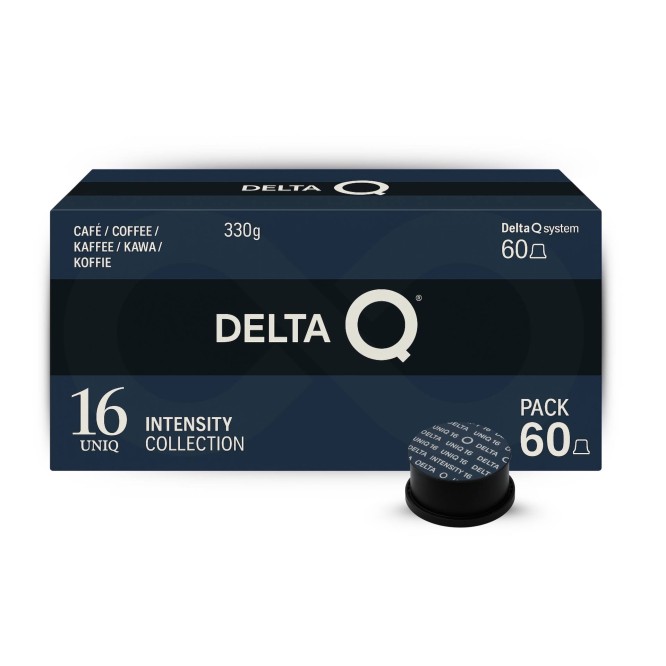 DELTA Q® Cápsulas Delta Q Uniq XXL 60 uds.