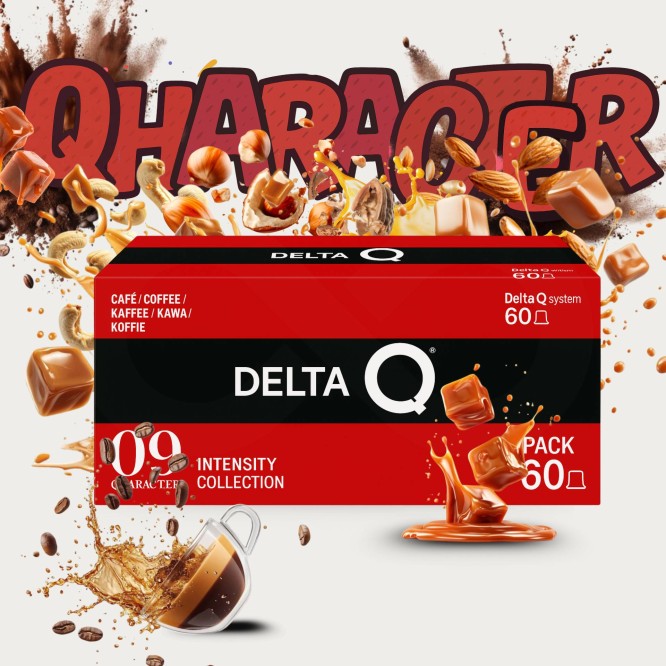 DELTA Q� Delta Q Capsules Qharacter XXL 60 un.