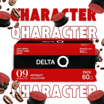 DELTA Q� Delta Q Capsules Qharacter XXL 60 un.