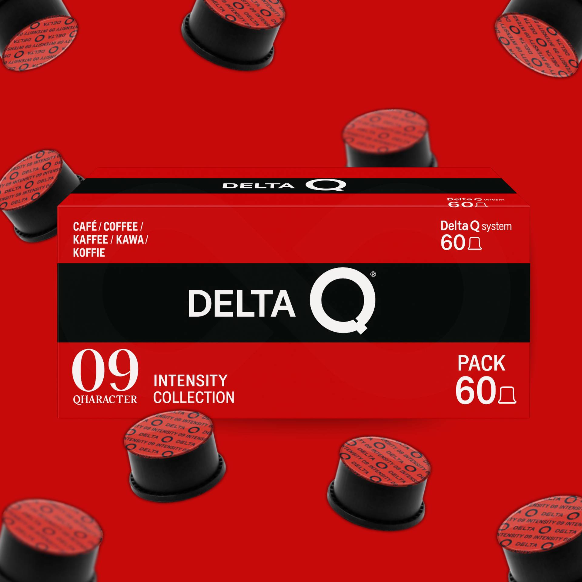 DELTA Q® Delta Q Capsules Qharacter XXL 60 un.