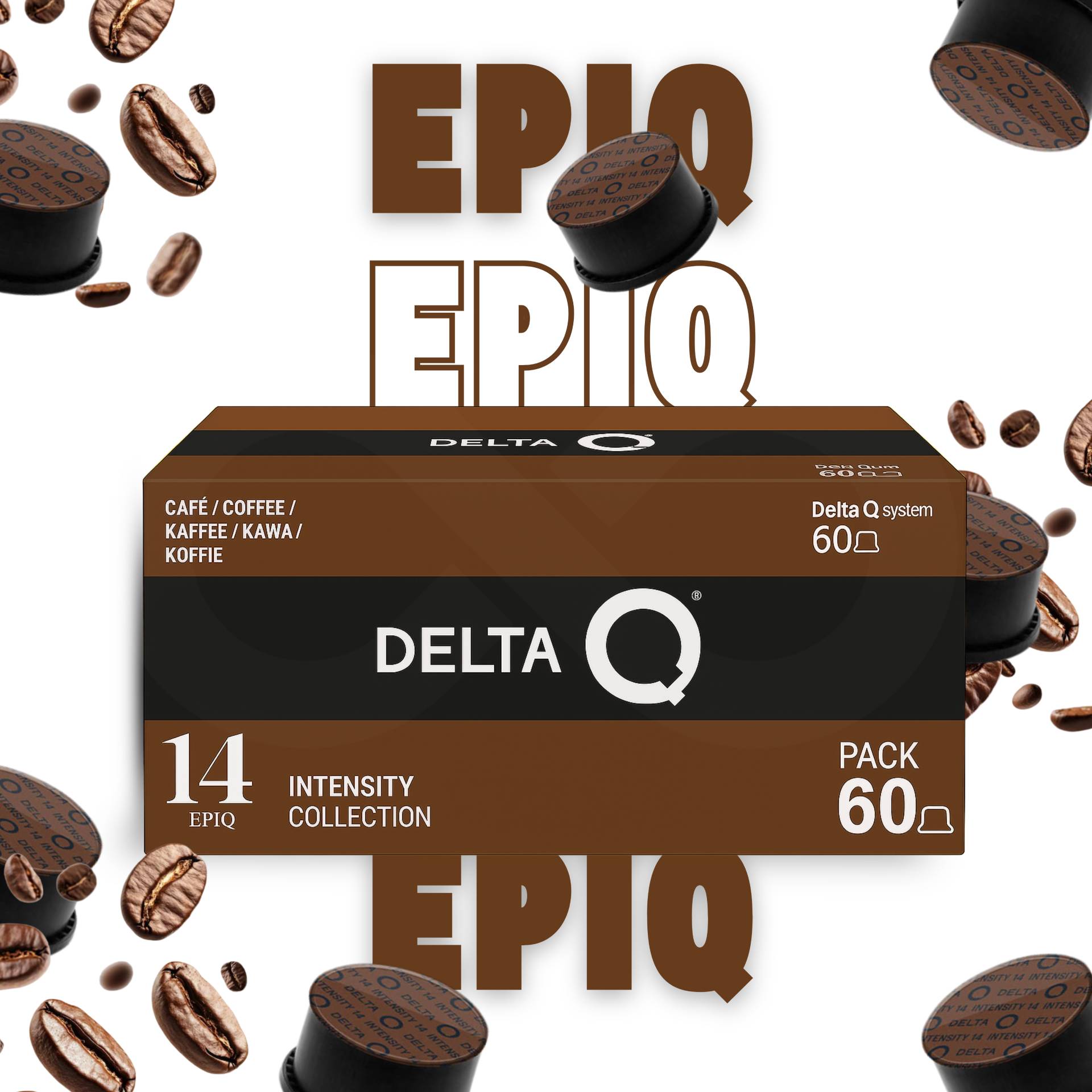 DELTA Q® Kapseln Delta Q Epiq XXL 60 Stk.