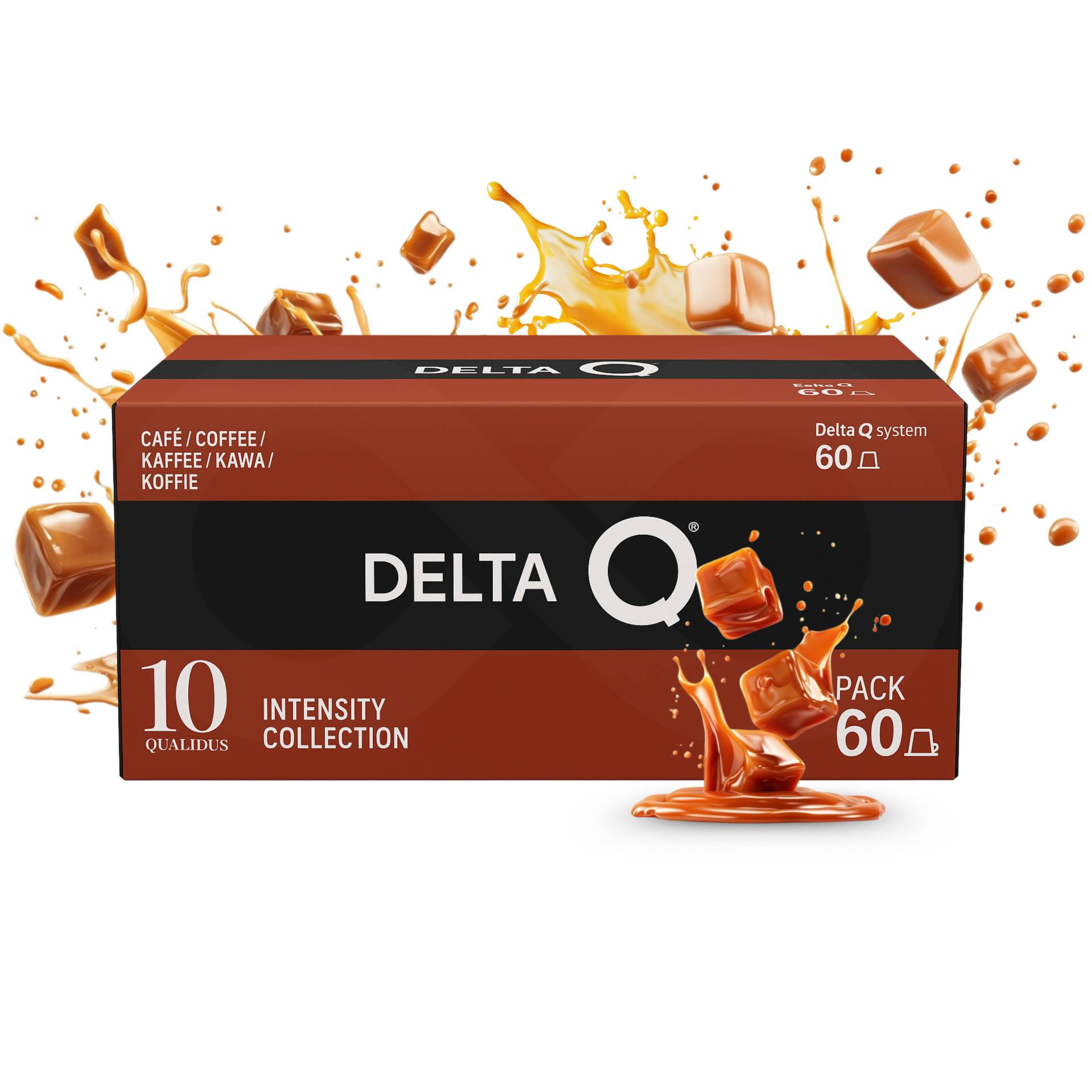 DELTA Q® Cápsulas Delta Q Qalidus XXL 60 un.