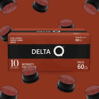 DELTA Q® Cápsulas Delta Q Qalidus XXL 60 un.