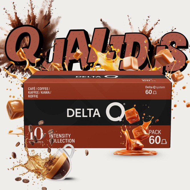 DELTA Q® Cápsulas Delta Q Qalidus XXL 60 un.