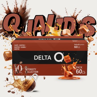 DELTA Q® Cápsulas Delta Q Qalidus XXL 60 un.