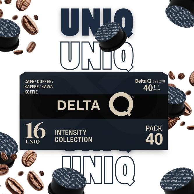 DELTA Q® Cápsulas Delta Q Uniq XL 40 un.