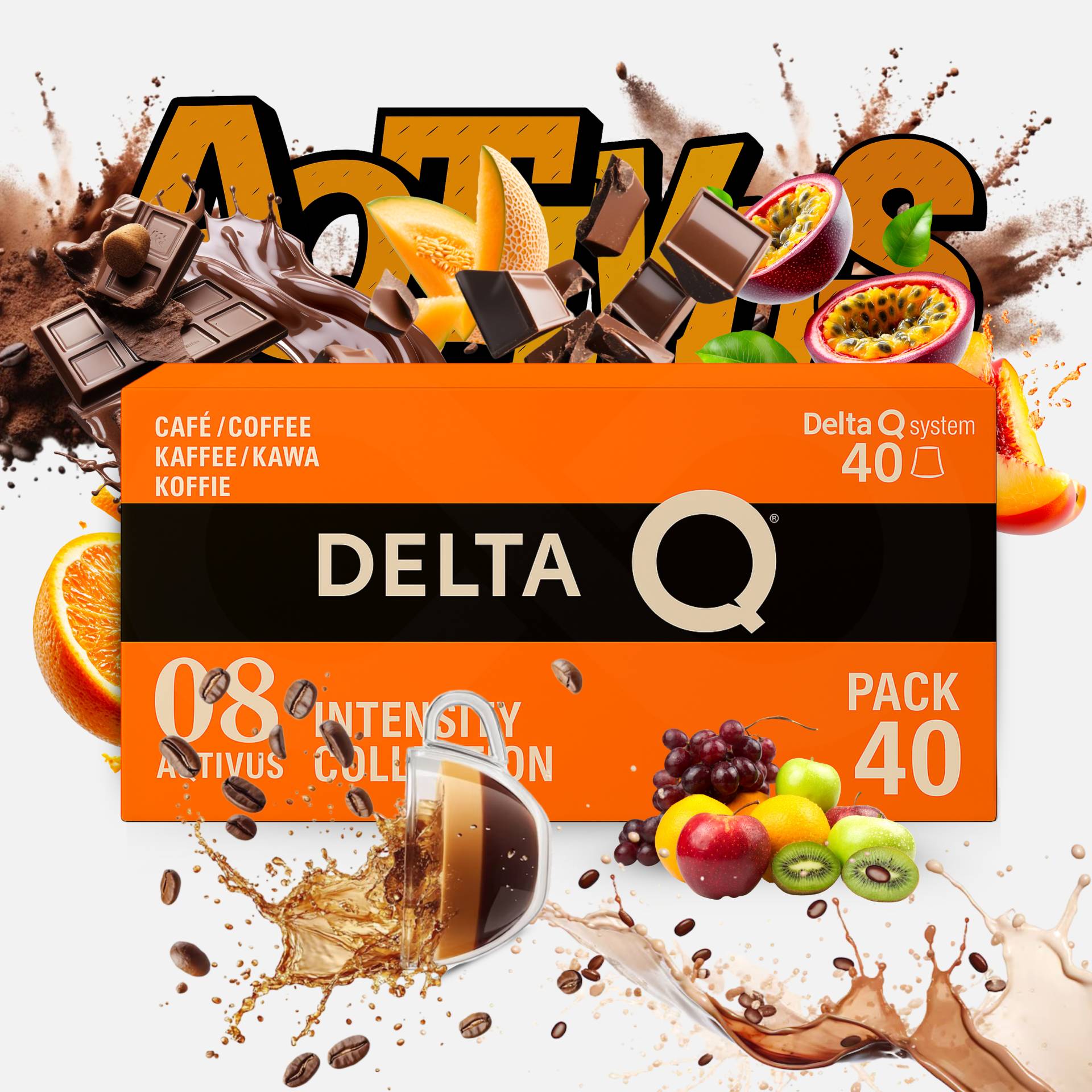 DELTA Q® Delta Q Capsules Aqtivus XL 40 un.