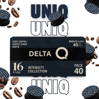 DELTA Q® Cápsulas Delta Q Uniq XL 40 uds. DELTA Q® Cápsulas Delta Q Uniq XL 40 uds.