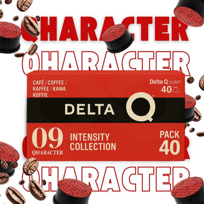 DELTA Q® Capsule Delta Q Qharacter XL 40 pz.