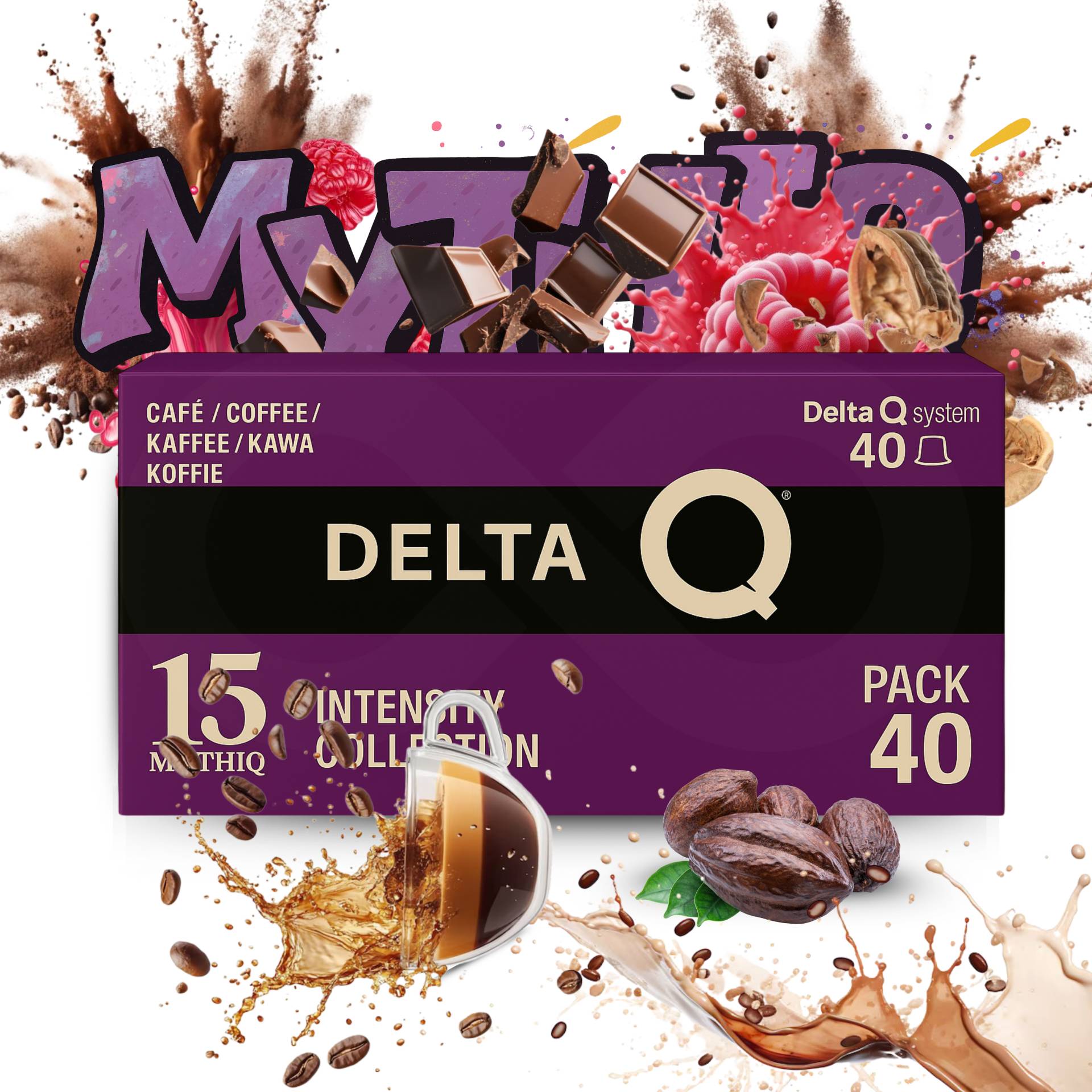 DELTA Q® Delta Q Capsules Mythiq XL 40 un.