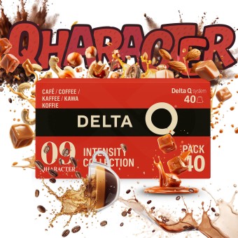 DELTA Q® Capsule Delta Q Qharacter XL 40 pz.