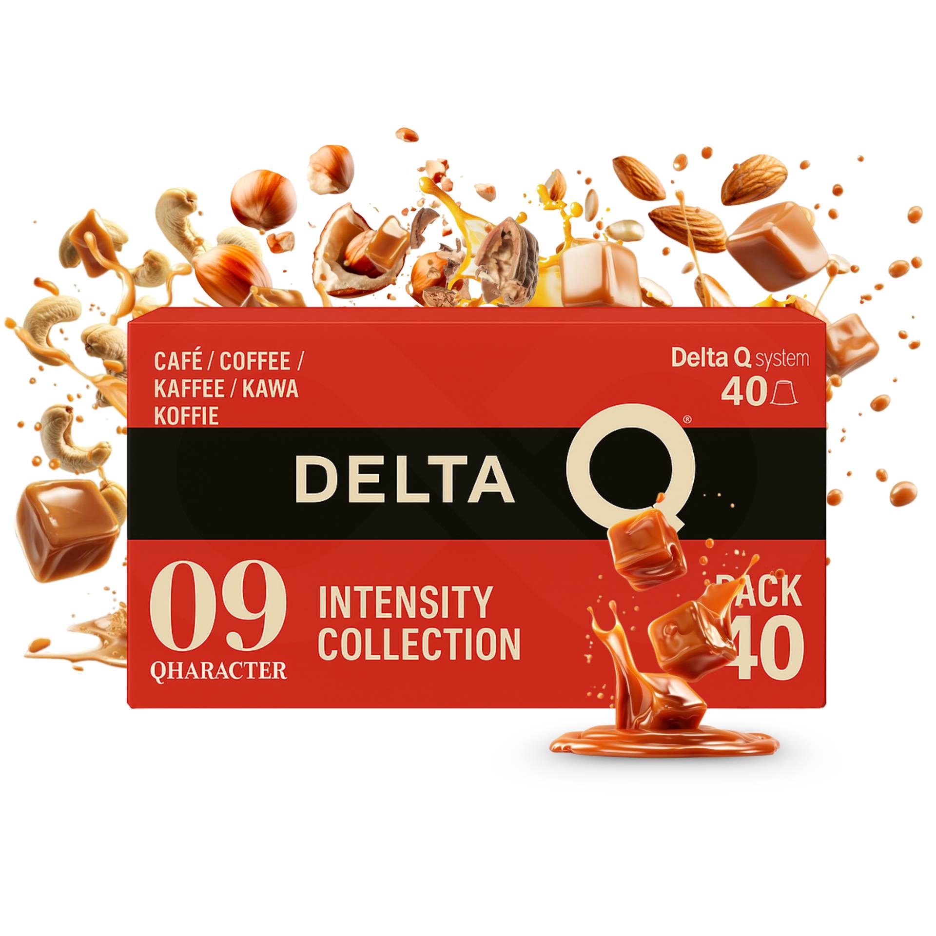 DELTA Q® Capsule Delta Q Qharacter XL 40 pz.