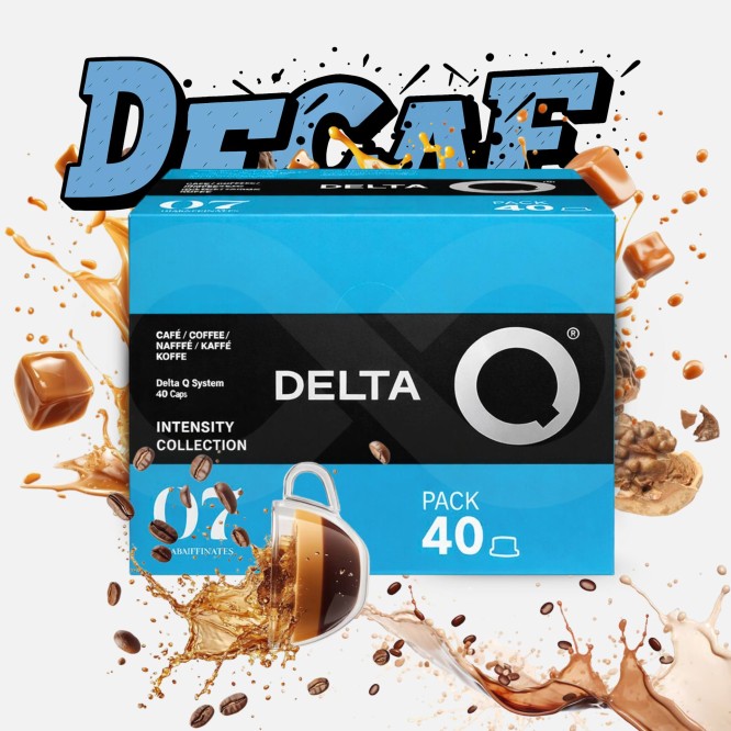 DELTA Q® Capsule Delta Q Deqafeinatus XL 40 pz.