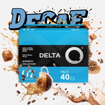 DELTA Q® Capsule Delta Q Deqafeinatus XL 40 pz.