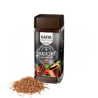 KAFFA� Oploskoffie Oplosbaar Tradi��o 100g